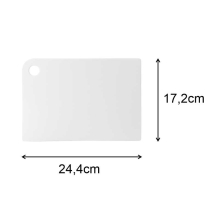 Deska do krojenia FLEXI szara 24,4x17,2cm
