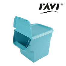 Pojemnik do przechowywania, pojemnik spożywczy 13L VegBox niebieski Ravi