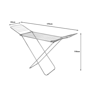 Suszarka na pranie ze stali nierdzewnej 18 m SAVA