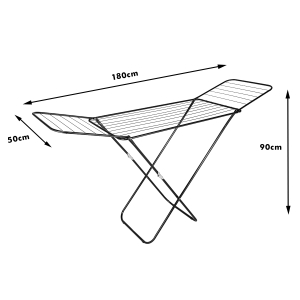 Suszarka na pranie INES 18m czarna