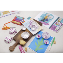 Mini foremki na muffinki Dots 90 sztuk RAVI