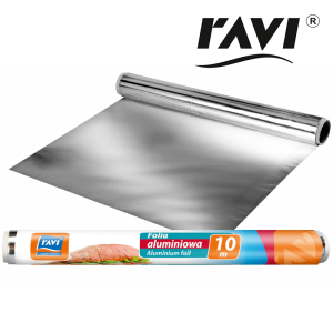 Folia aluminiowa 10mx29cm RAVI