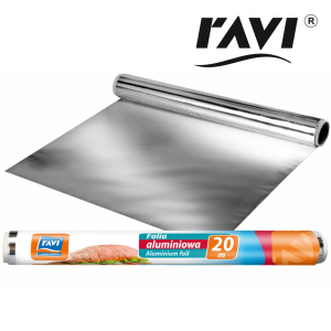 Folia aluminiowa 20mx29cm RAVI