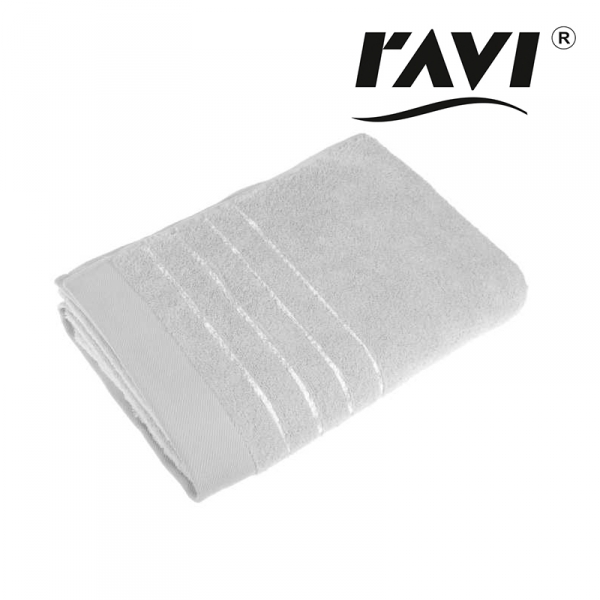 Ręcznik kąpielowy TOLEDO 70x140cm jasnoszary RAVI