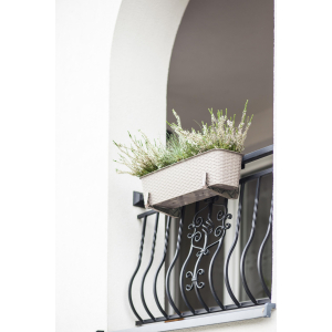 Podstawka prostokątna RATTAN 40cm, brąz