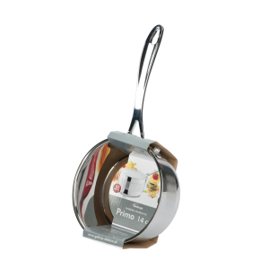 Rondel ze stali nierdzewnej 1,8L/16cm PRIMO na gaz, indukcję, do zmywarki