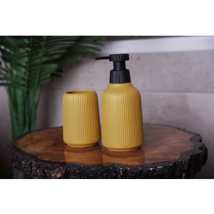 Dozownik do mydła w płynie żółty OSBORN