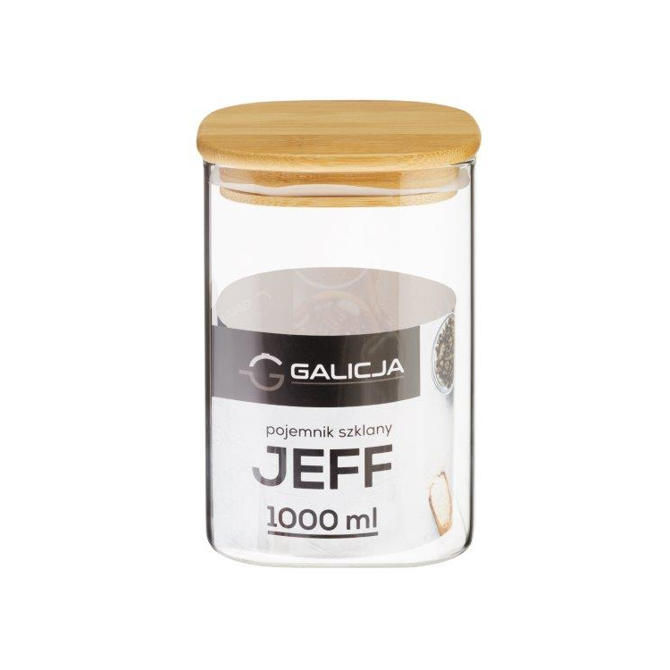 Pojemnik szklany JEFF 1000ml