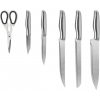 Zestaw noży kuchennych nierdzewnych w bloku 7 części WILSON