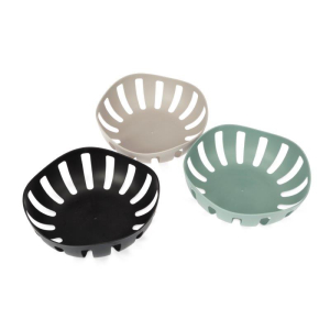 KOSZYK OKR.26x26cm, ZIELONY DECOR