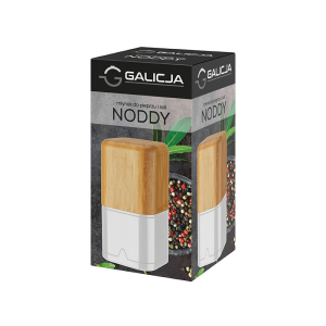Młynek do soli/pieprzu NODDY biały