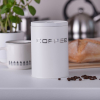 Komplet 3 pojemniki ALEX COFFEE SUGAR TEA biały