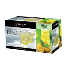Szklanka termiczna DUO 250ml, 2szt.