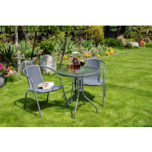 Zestaw mebli ogrodowych HAVANA stolik bistro + 2 krzesła
