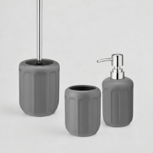 Dozownik na mydło LINO szary