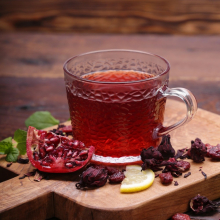 Kubek szklany z uchem LIRYC 450ml mozaika wzór 2