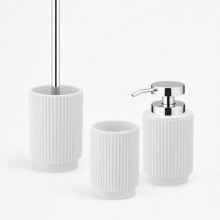 Dozownik na mydło RIBELLO biały