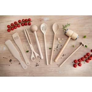 Łopatka ażurowa drewno