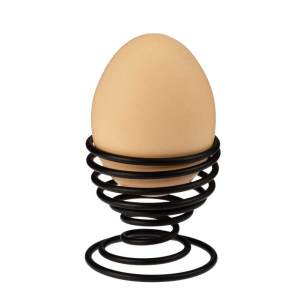 Podstawka pod jajko czarna