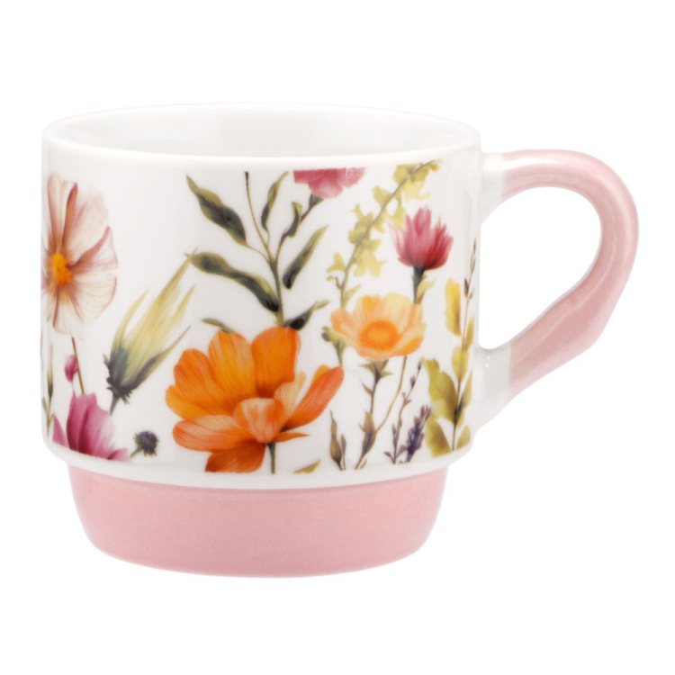 Kubek PASTEL FLOWER 300ml RAVI