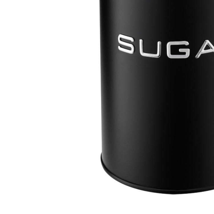 Pojemnik metalowy ALEX SUGAR czarny