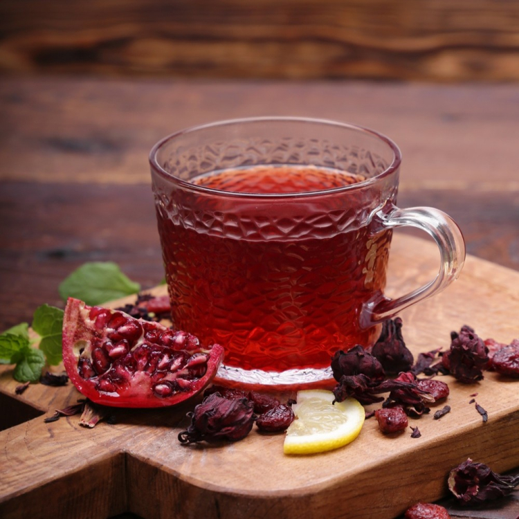 Kubek szklany z uchem LIRYC 450ml mozaika wzór 2