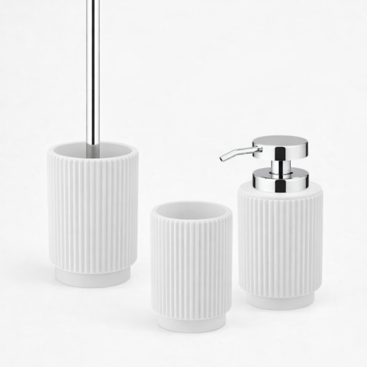 Szczotka wc RIBELLO biały