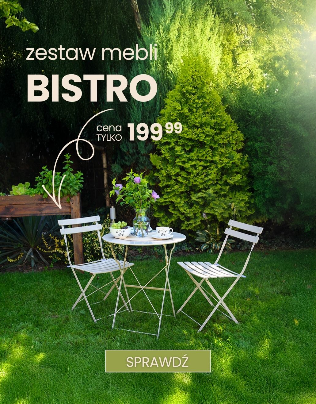 Zestaw mebli BISTRO